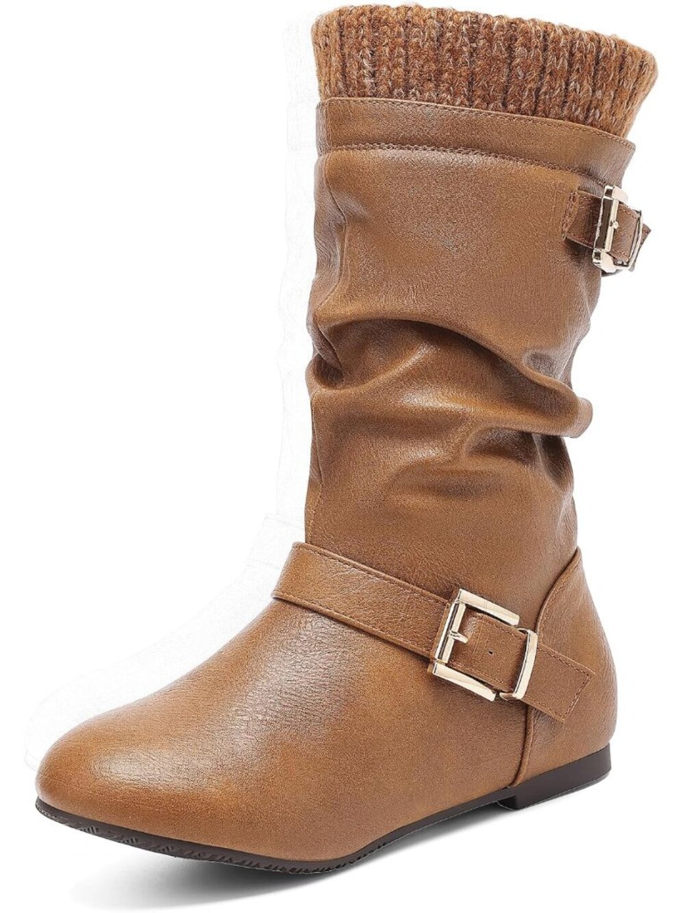 Girl's Faux Fur Lined Knee High Winter Riding BootsToddler/Little Kid/Big Kid